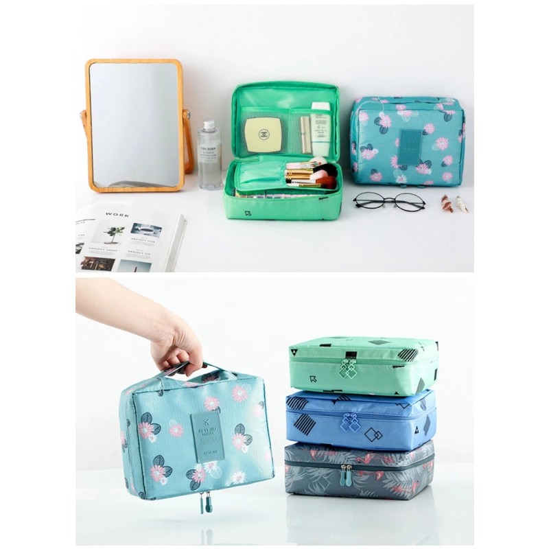 Makeup Cosmetic Bag Manufacturer - 2022 New Style Travel Canvas Multi Colors
