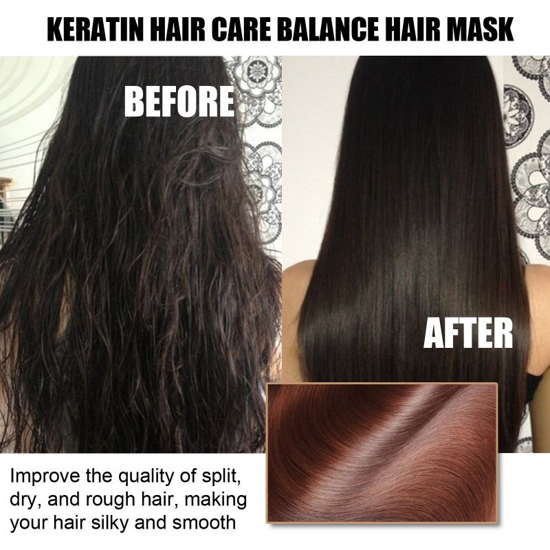 Hair Mask Factory - EELHOE Argan Keratin Repair Frizzy Dry Smoothing