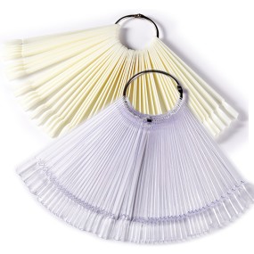 Nail Tips Chart Supplier - Oval 50 Tips Art Display