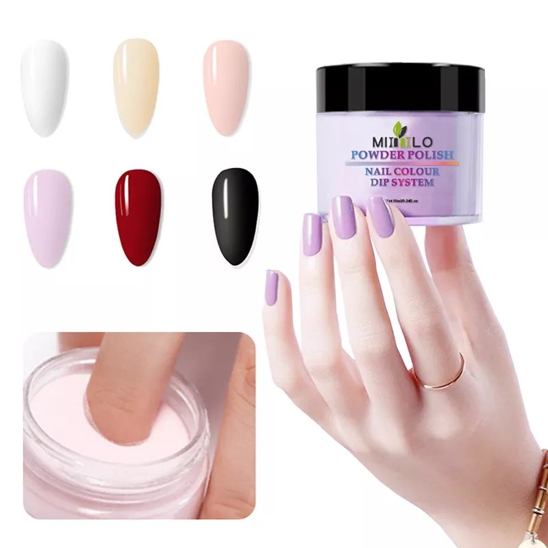 Nail Dip Powder Kit Factory - 2022 Wholesale Starter Kit Six Color Fast Drying