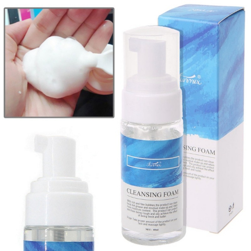 Eyelash Shampoo Manufacturer - Funmix 60ml Deep Cleaning Oil Free Foam Cleanser