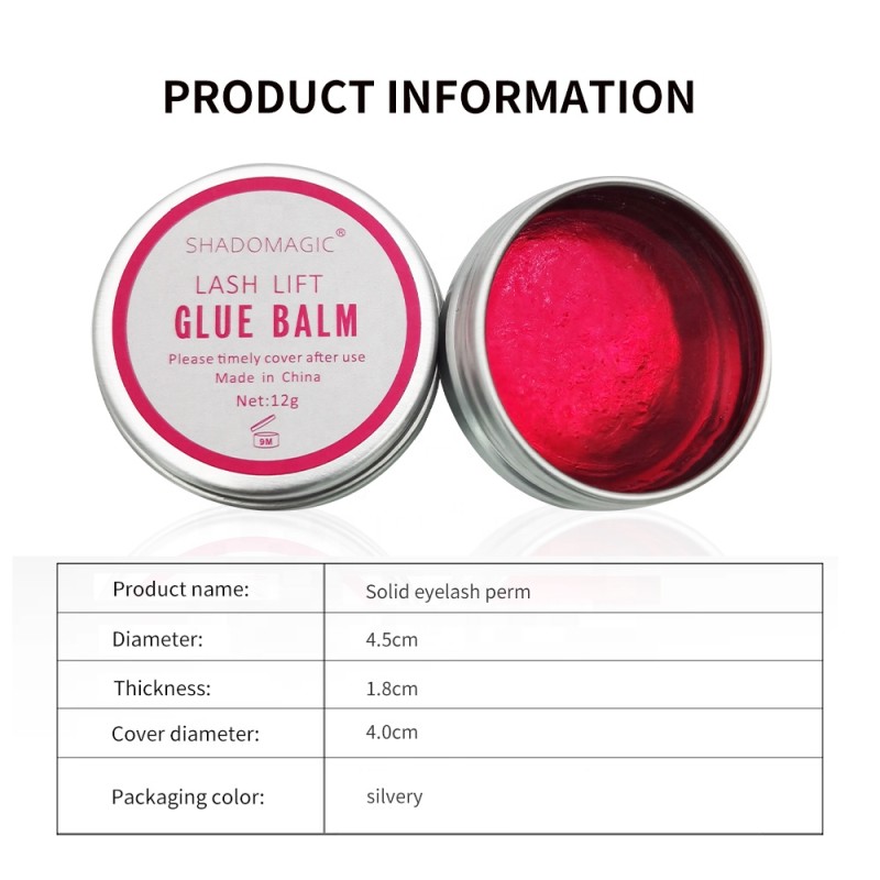 Lash Lift Glue Manufacturer - Private Label Super Strong Vegan Lamination Balm