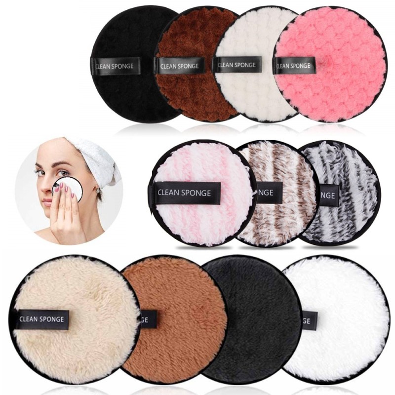 Microfiber Cotton Pad Supplier - Custom Washable Reusable Eraser Cleansing Puff