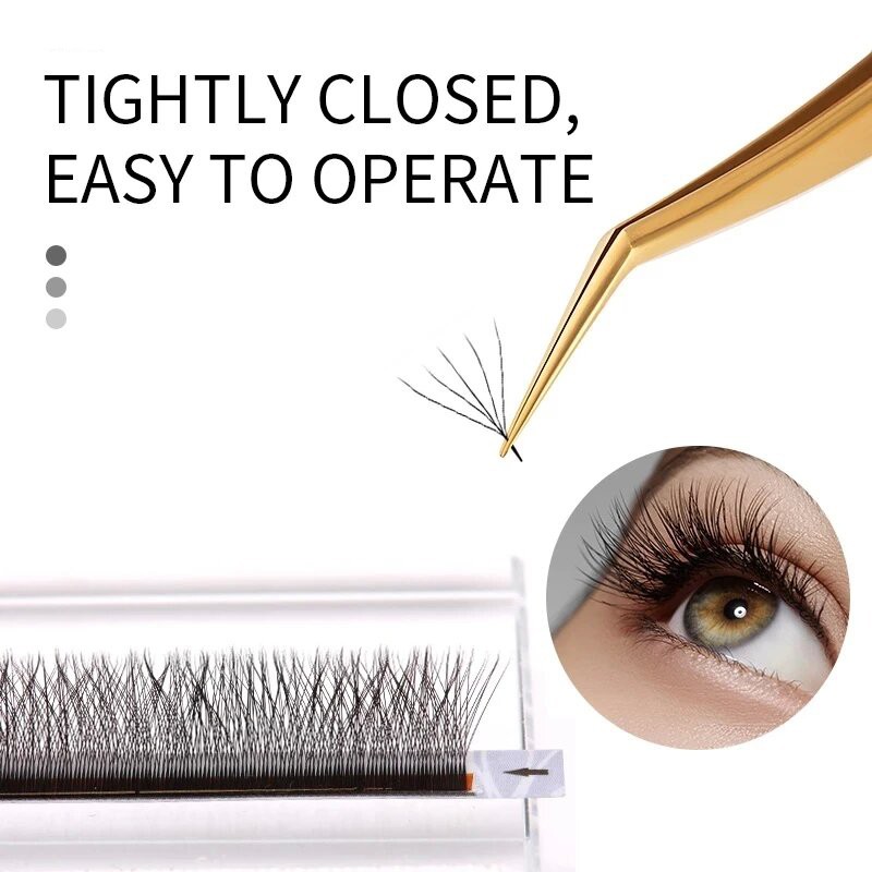 Eyelash Tweezers Manufacturer - Wholesale Stainless Steel Gold