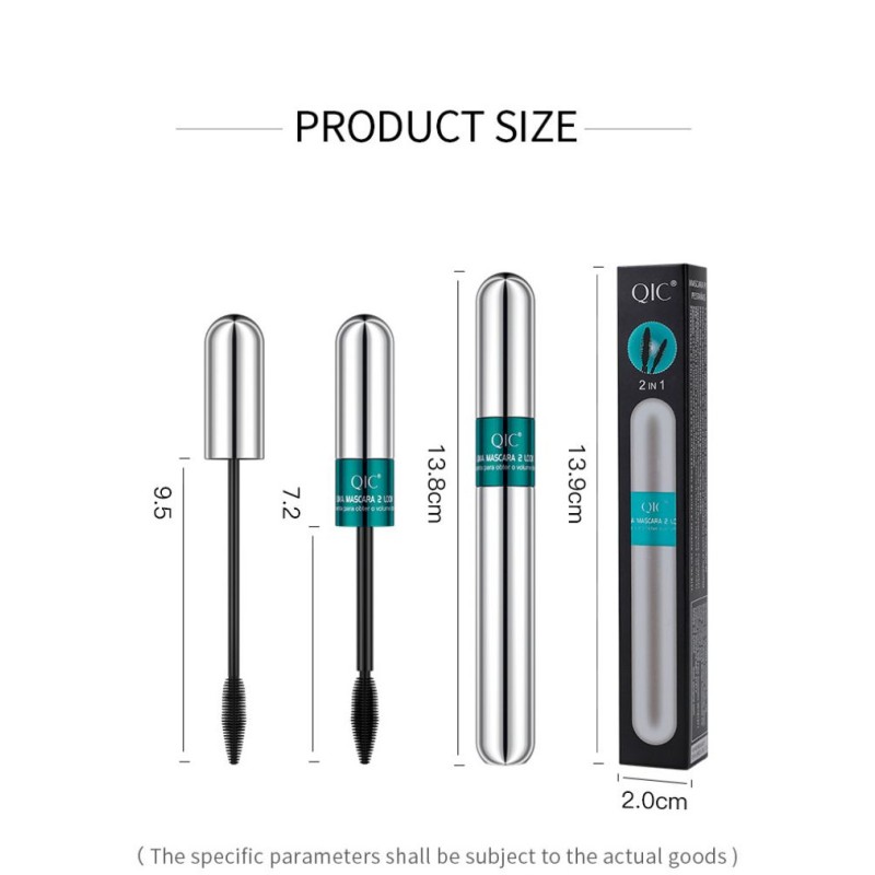 Mascara Factory - Cross Border QIC Dual Effect 2-in-1