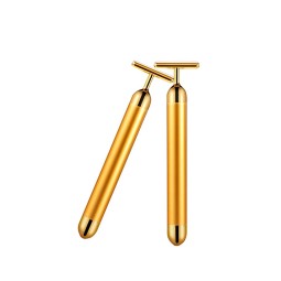 Facial Roller Massager Factory - Private Label 24K Gold Electric High Frequency