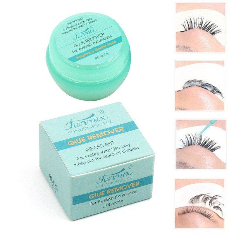 Eyelash Glue Remover Factory - Funmix 5G Custom Logo Gel Formula