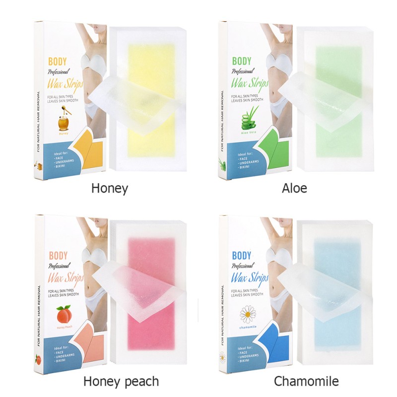 Wax Strips Factory - Face Eyebrow Lip Chin Depilatory Hypoallergenic All Skin