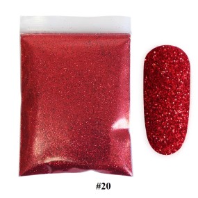 Nail Glitter Powder Supplier - 10g Colorful Sparkly Rose Gold Silver Pigment