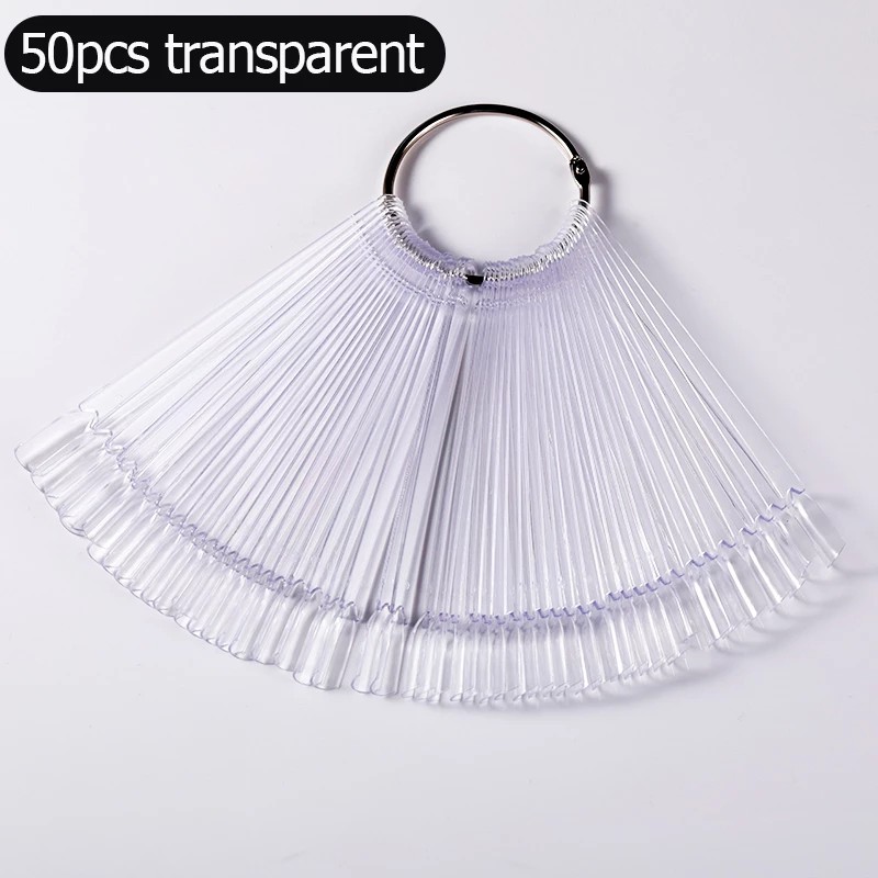 Nail Tips Manufacturer - Oval Chart 50 Tips Acrylic Artificial Full Cover
