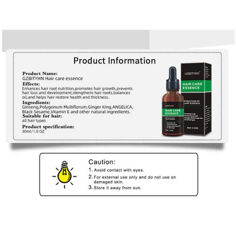 Hair Treatment Manufacturer - 30ml Organic Damaged Care