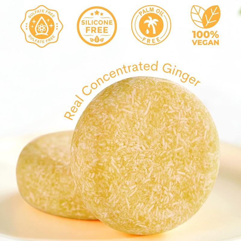 Ginger Shampoo Bar Supplier - Hair Moisturizing Repair