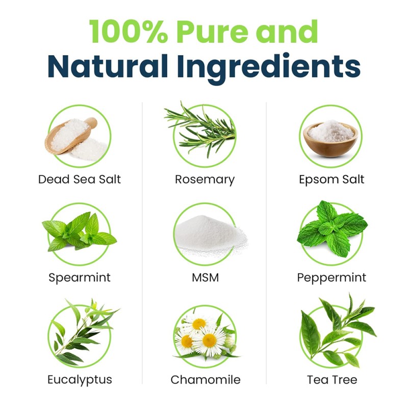 Melatonin Bath Salt Factory - Peppermint Chamomile Jasmine