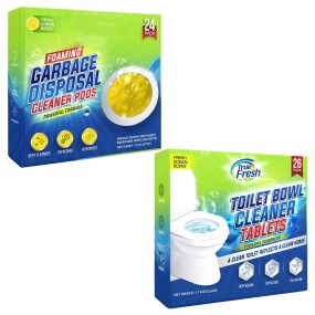 Lemon Cleaner Tablets Supplier - 24 Pack Sink Freshener