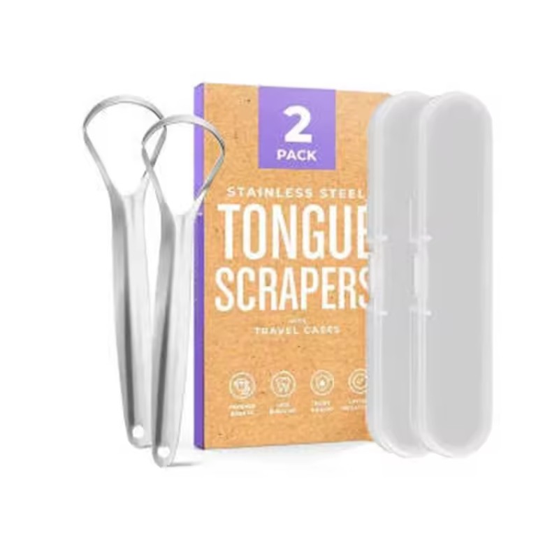 Tongue Cleaner Set Supplier - High Quality New Clean Eco Friendly Stainless