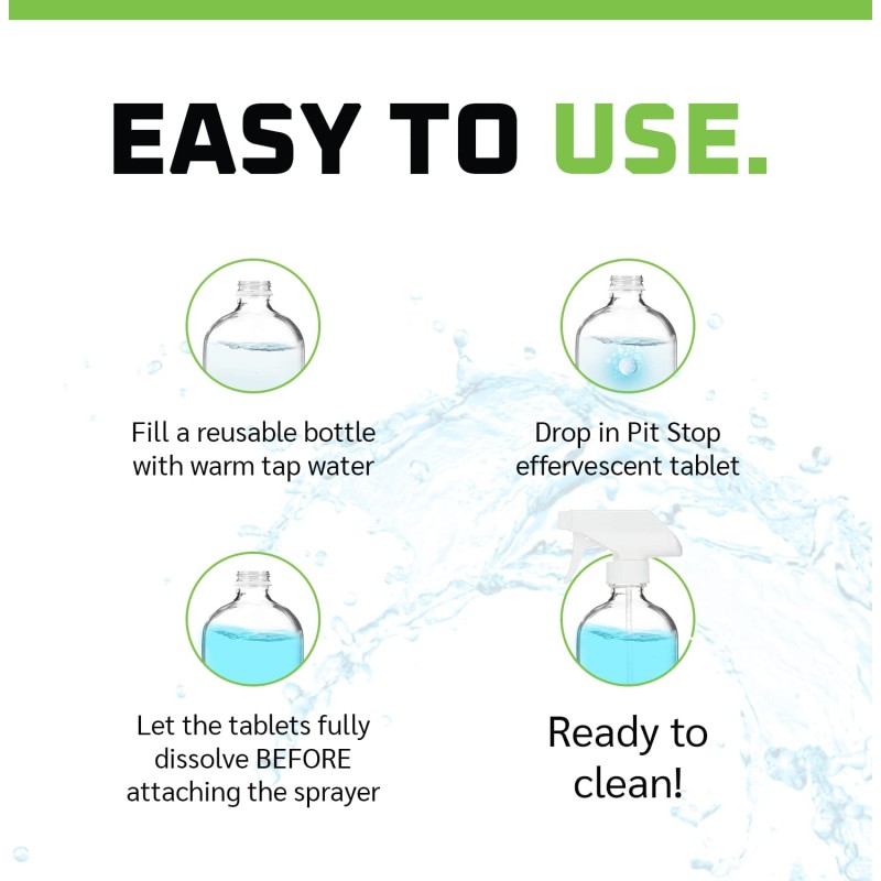 Lemon Cleaning Tablets Factory - 6 Pack Eco Friendly Scent