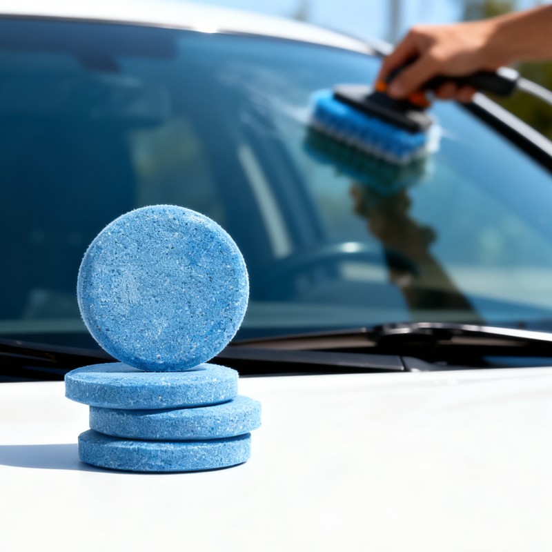 Glass Cleaner Tablet Supplier - Fast Dissolve Auto Windshield