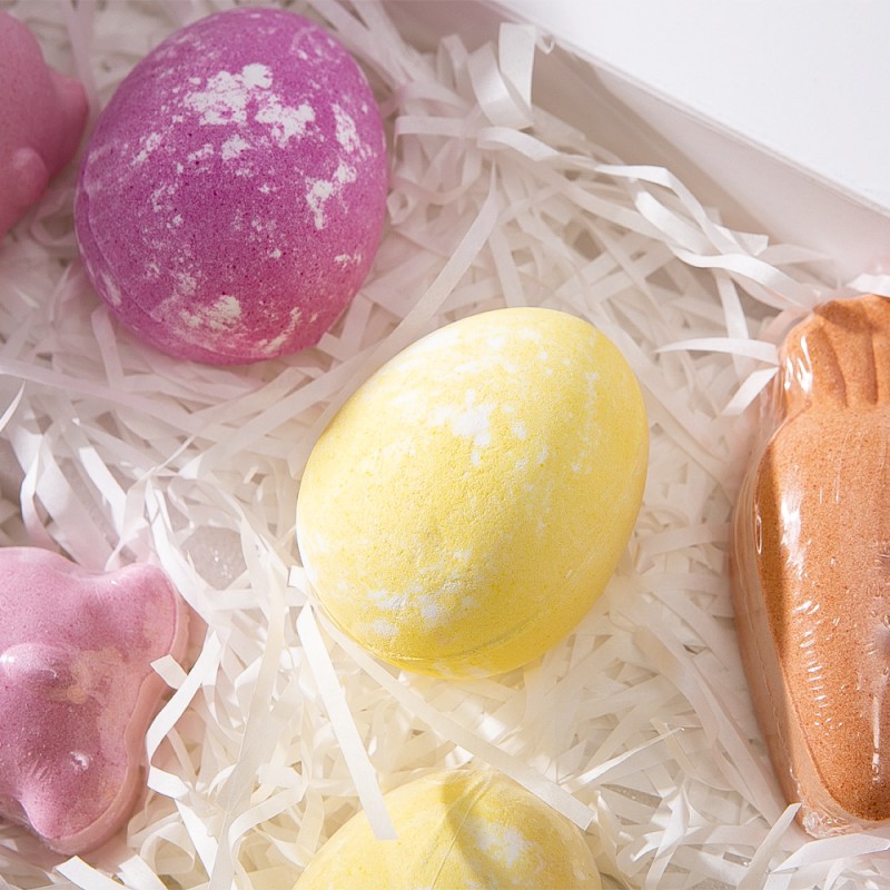 Rabbit Bath Bomb Supplier - Multicolor Easter Set