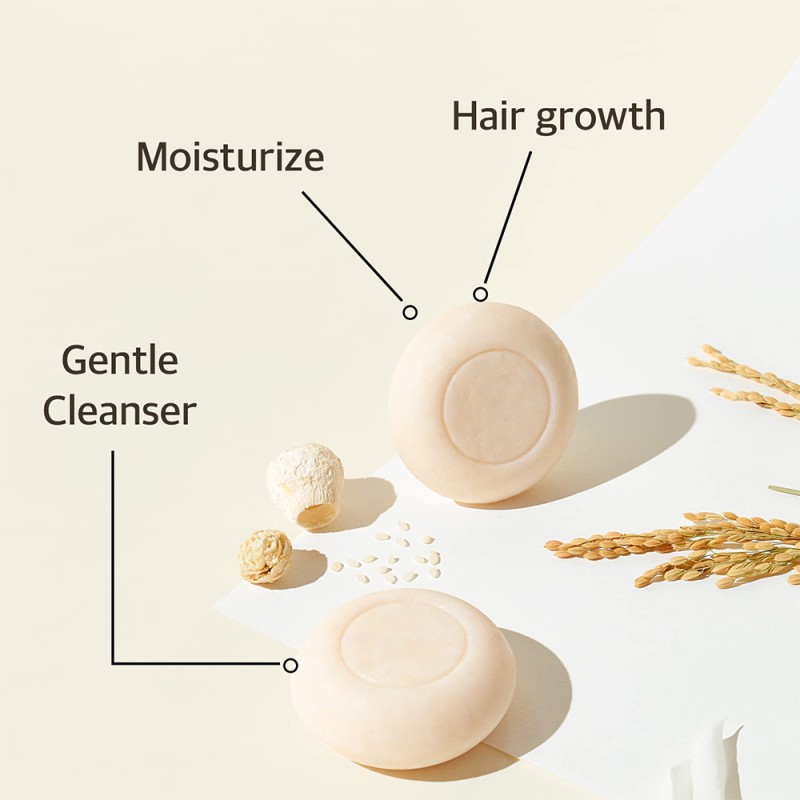 Rice Shampoo Bar Supplier - Organic Handmade Solid