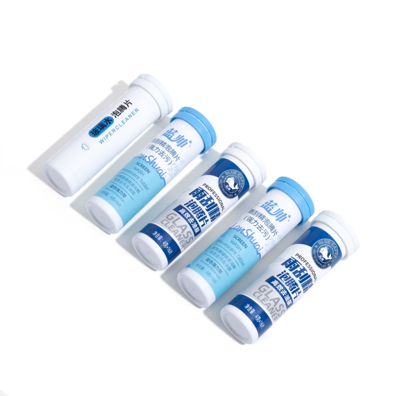 Glass Cleaner Tablet Supplier - Fast Dissolve Auto Windshield