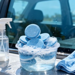 Glass Cleaner Tablet Supplier - Fast Dissolve Auto Windshield