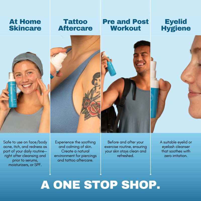 Skin Toner Manufacturer - 0.015 HOCL Antibacterial Hypoallergenic Sensitive