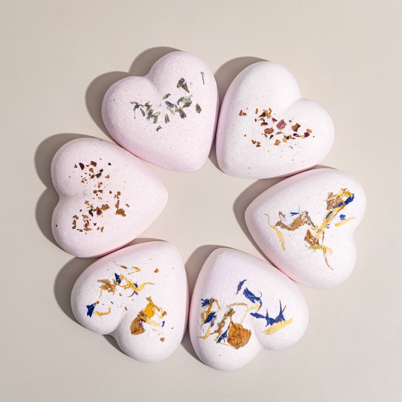 Heart Shower Steamers Manufacturer - Organic Natural Aromatherapy
