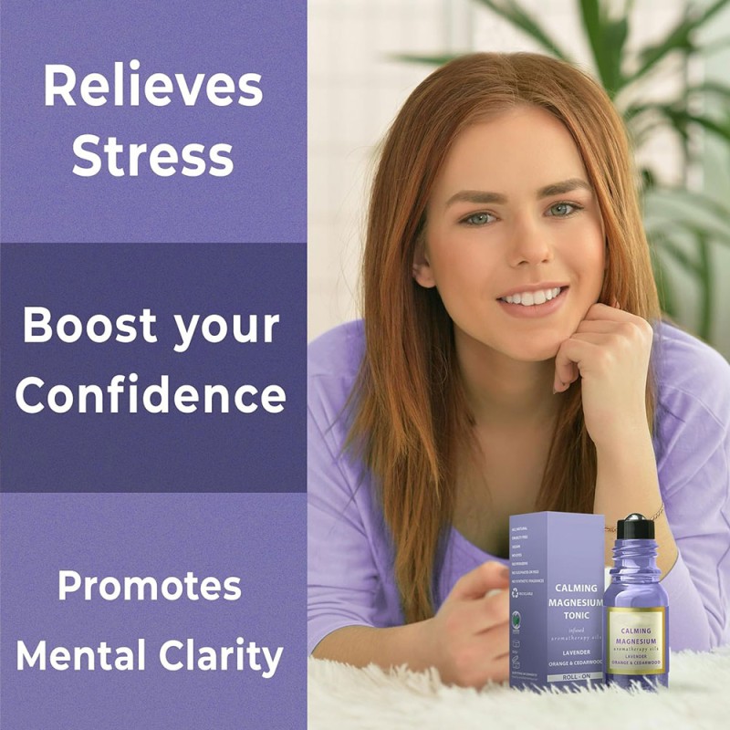 Magnesium Roller Factory - Lavender Orange Stress Relief