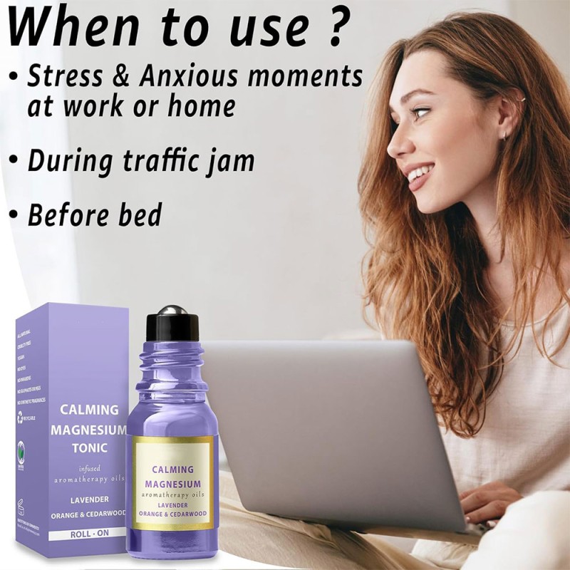 Magnesium Roller Factory - Lavender Orange Stress Relief