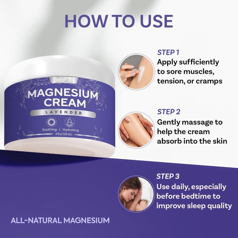 Magnesium Lotion Factory - Grape Camellia Soothing