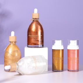 Shimmer Oil Supplier - SPF 45 Rose Gold Tan