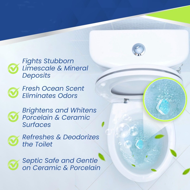 Lemon Cleaner Tablets Supplier - 24 Pack Sink Freshener