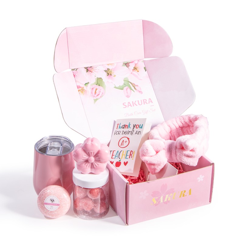 Spa Gift Set Factory - Headband Thermos Body Scrub