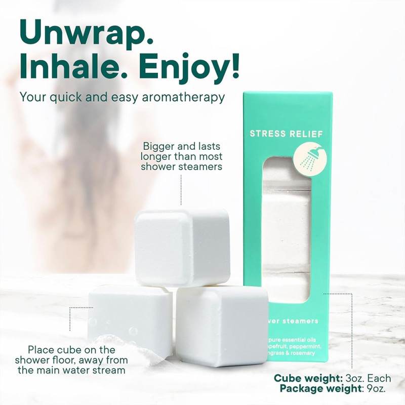 Shower Steamers Factory - Vegan Grapefruit Mint Relief