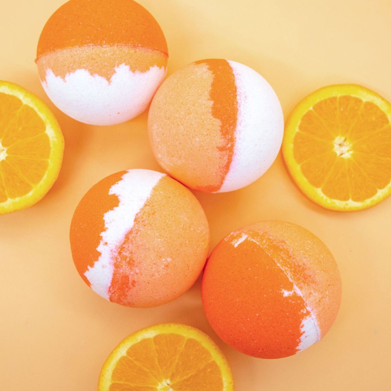 Orange Bath Bomb Supplier - Handmade Fresh Aromatherapy