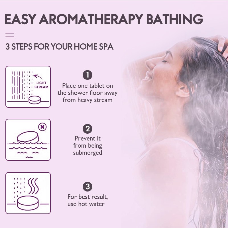 Flower Shower Steamers Supplier - OEM ODM Customized Vegan