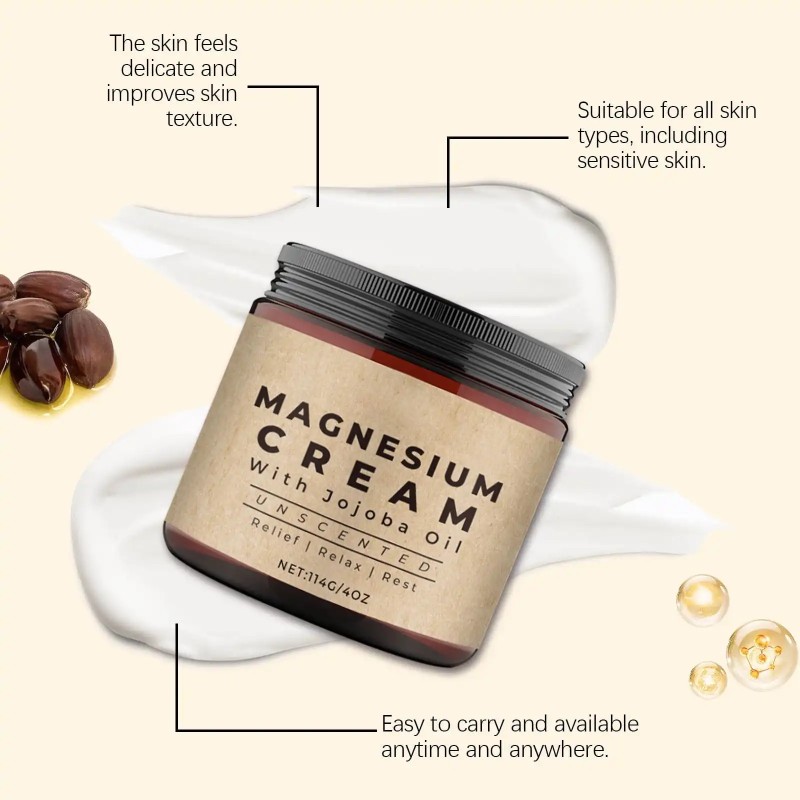 Magnesium Lotion Supplier - Jojoba Soothing Sleep Cream