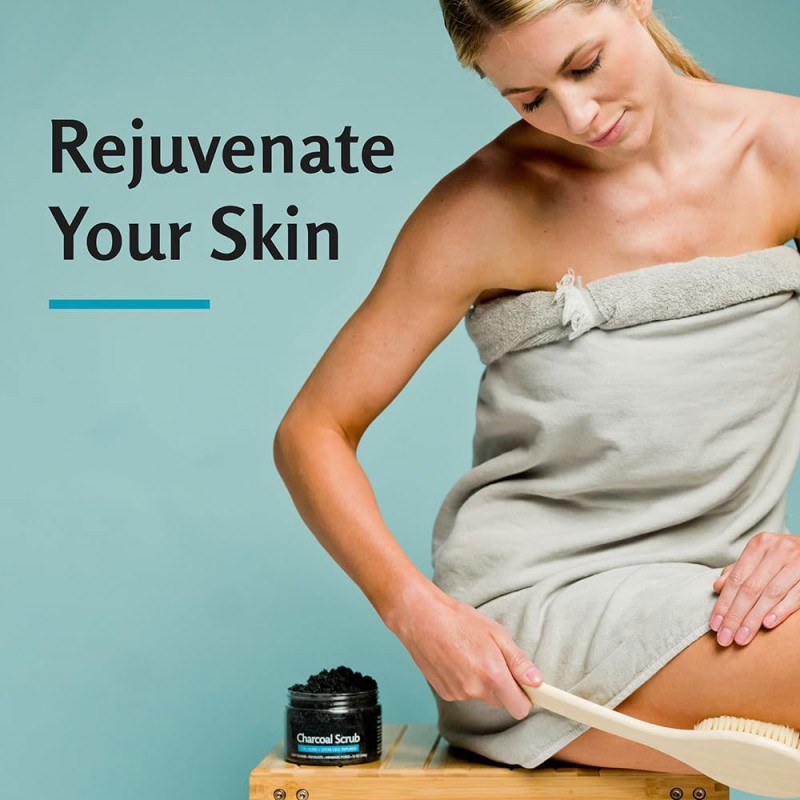 Charcoal Scrub Supplier - Salt Smoothing Collagen Stem