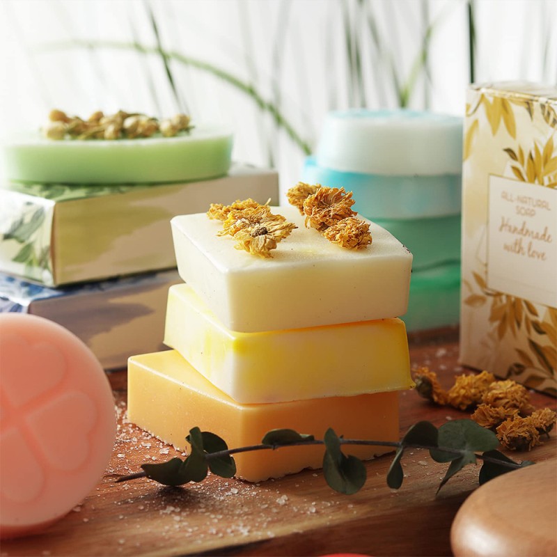 DIY Soap Making Kit Factory - Adults Kids Handmade Glycerin Custom Fragrance