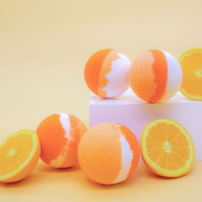 Orange Bath Bomb Supplier - Handmade Fresh Aromatherapy
