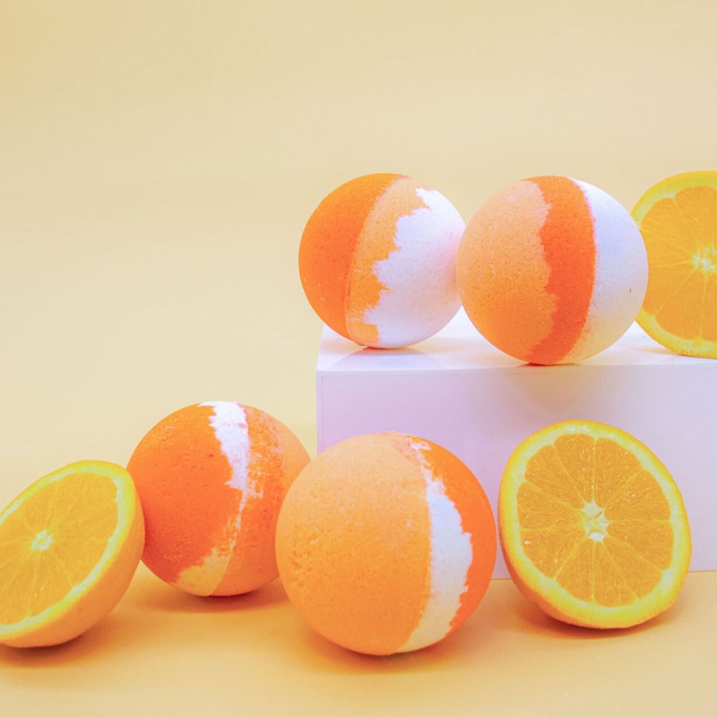 Orange Bath Bomb Supplier - Handmade Fresh Aromatherapy