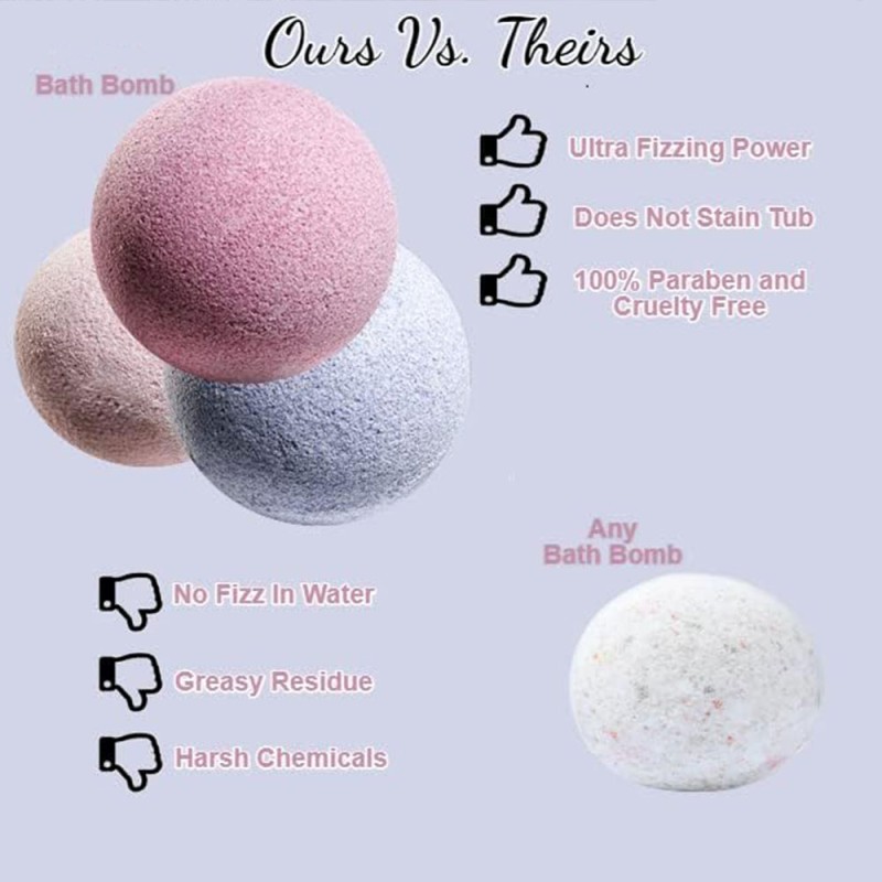 Marbleized Bath Bomb Factory - 30pc Spa Gift Set