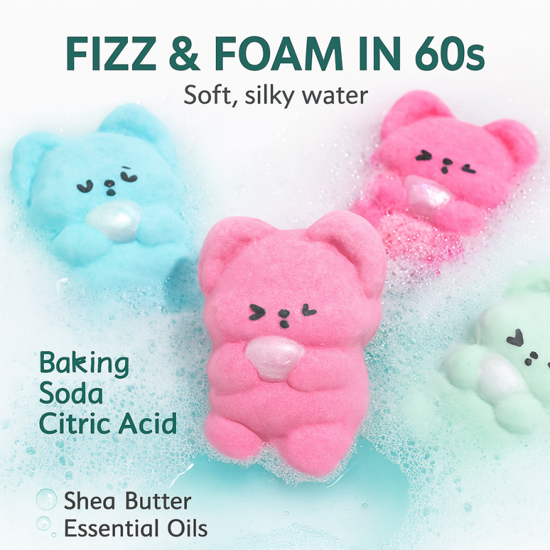 Animal Bath Bombs Manufacturer - Kawaii Essential Oils