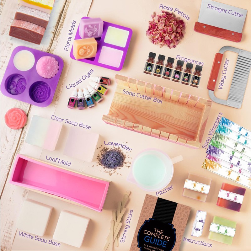 Soap Making Kit Factory - Glycerin DIY Mold Supplies