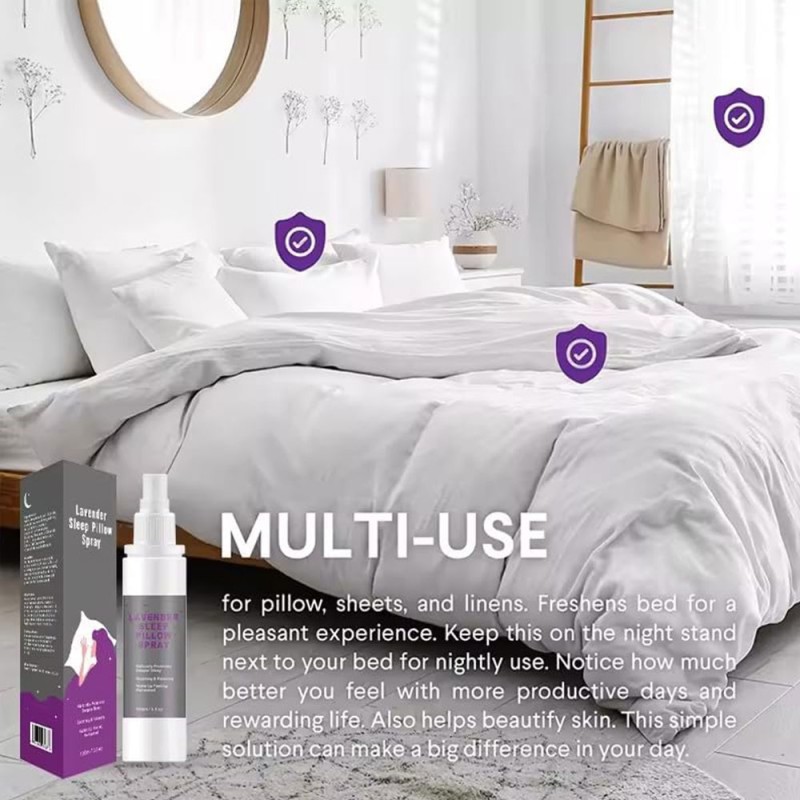 Linen Spray Supplier - Aromatherapy Lavender Room Spray Sleep Relaxation
