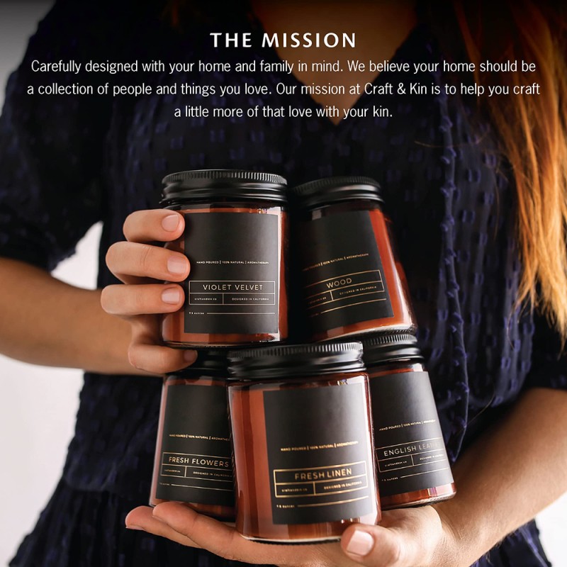 Soy Wax Candle Manufacturer - Tin Can Mini Natural