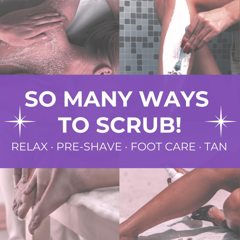 Lavender Scrub Manufacturer - Shea Butter Coconut Brightening