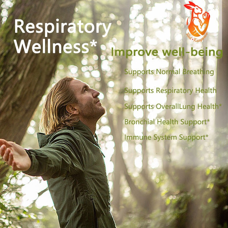 Lung Cleanse Capsules Factory - OEM Herbal Respiratory Health Breathing Support