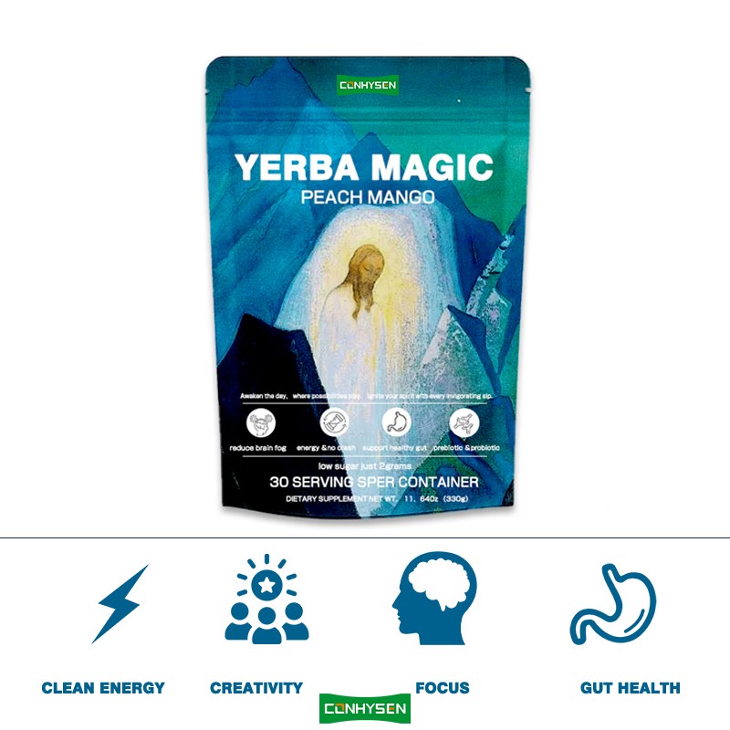 Yerba Mate Powder Supplier - Hot Sale OEM Low Sugar Refreshment Fatigue