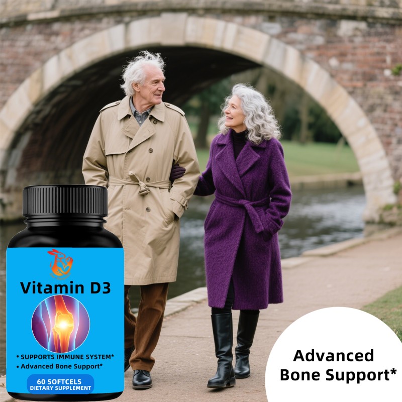 Vitamin D3 Softgel Factory - Factory Wholesale Bone 5000 IU Capsules